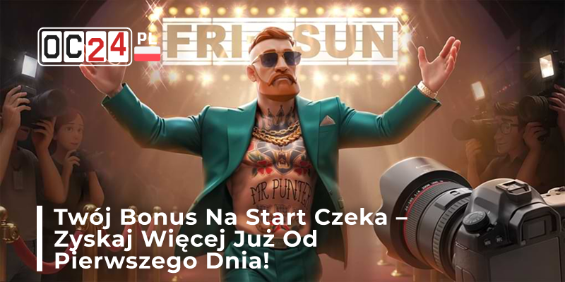 Regulamin promocji związanej z bonusem na start dla nowych użytkowników.