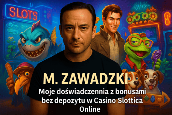 Bonusy bez Depozytu od Slottica PL Mikołaj Zawadzki testuje bonusy bez depozytu w kasynie Slottica korzystając z ofert TopKasynoOnline KasynoGracz AskGamblers CasinoGuru i Znaki
