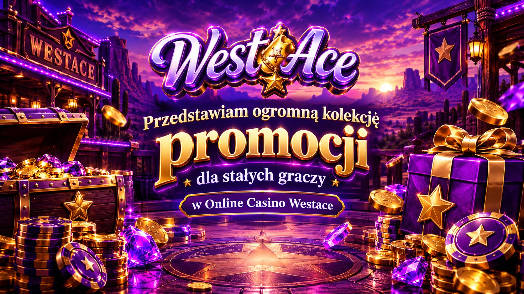 Cotygodniowy bonus weekendowy i cashback dla stałych graczy Online Casino Westace