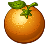 Symbol przedstawiający pomarańczę